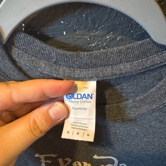 Gildan Charcoal Harry Potter Huffelpuff Graphic Tee Size M - Picture 2 of 3